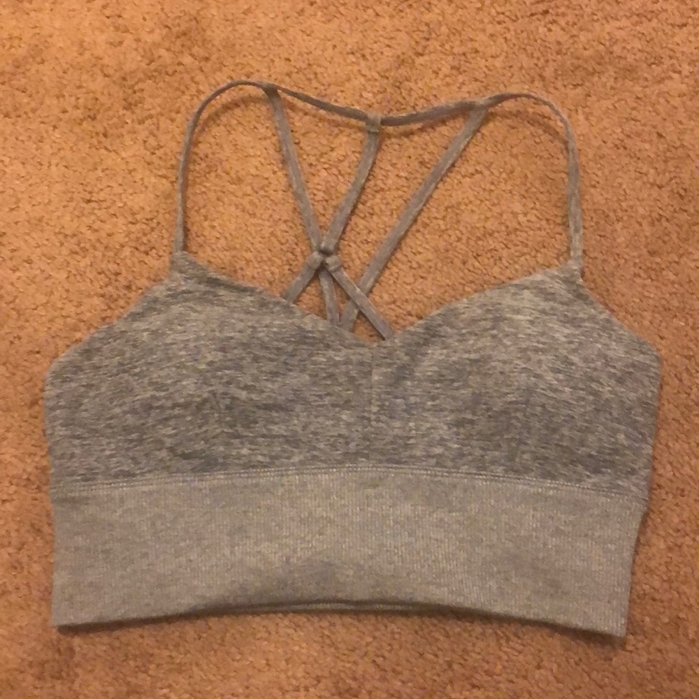 BRAND NEW Alosoft Lavish Bra M Blue ALO YOGA